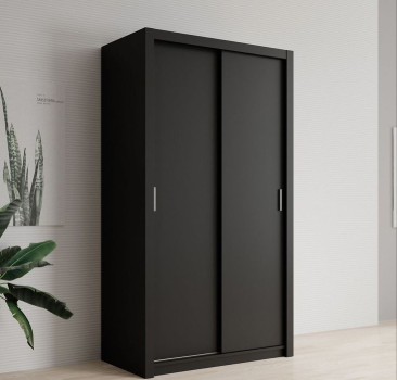 Black wardrobe